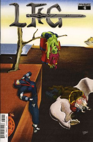 Looking for Group (2nd Series) 6A published by Dynamite with cover art by Gibson Quarter