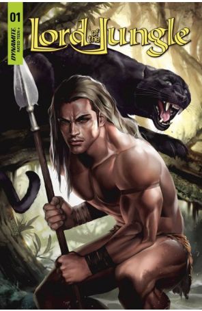 Lord of the Jungle (2nd Series) 1C published by Dynamite with cover art by Josh Burns