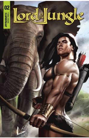 Lord of the Jungle (2nd Series) 2C published by Dynamite with cover art by Josh Burns