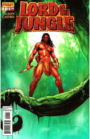Lord of the Jungle 1B published by Dynamite with cover art by Paul Renaud