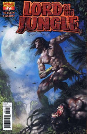 Lord of the Jungle 2A published by Dynamite with cover art by Lucio Parillo