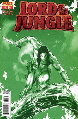 Lord of the Jungle 4E published by Dynamite with cover art by Paul Renaud