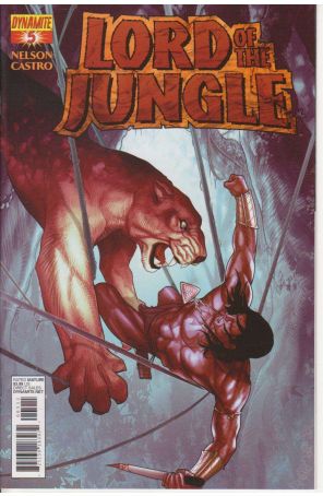 Lord of the Jungle 5B published by Dynamite with cover art by Paul Renaud