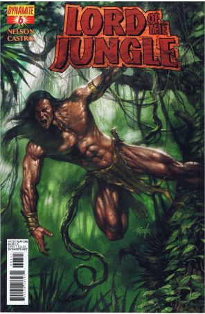 Lord of the Jungle 6A published by Dynamite with cover art by Lucio Parillo