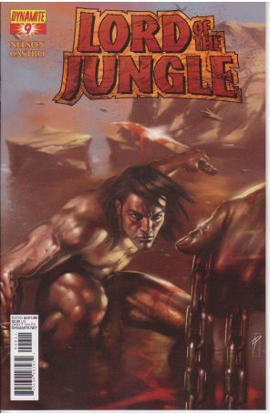 Lord of the Jungle 9 published by Dynamite with cover art by Lucio Parillo