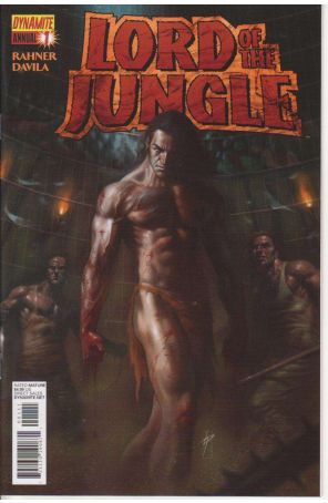 Lord of the Jungle Annual 1 published by Dynamite with cover art by Lucio Parrillo