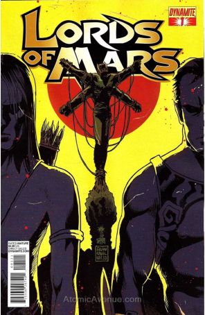 Lords of Mars (Vol. 1) 1A published by Dynamite with cover art by Francesco Francavilla