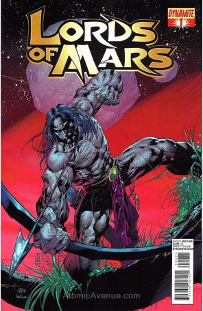 Lords of Mars (Vol. 1) 1C published by Dynamite with cover art by Ardian Syaf