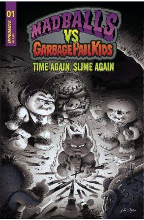 Madballs Vs. Garbage Pail Kids: Time Again, Slime Again 1G published by Dynamite with cover art by Joe Simko