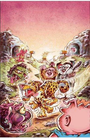 Madballs Vs. Garbage Pail Kids: Time Again, Slime Again 1H published by Dynamite with cover art by Jason Crosby