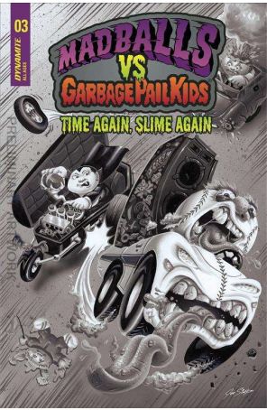 Madballs Vs. Garbage Pail Kids: Time Again, Slime Again 3F published by Dynamite with cover art by Joe Simko