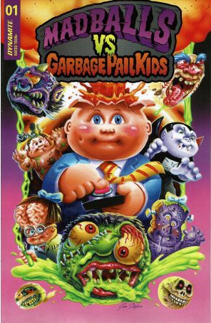 Madballs vs Garbage Pail Kids 1A published by Dynamite with cover art by Joe Simko