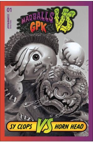 Madballs vs Garbage Pail Kids 1M published by Dynamite with cover art by Joe Simko