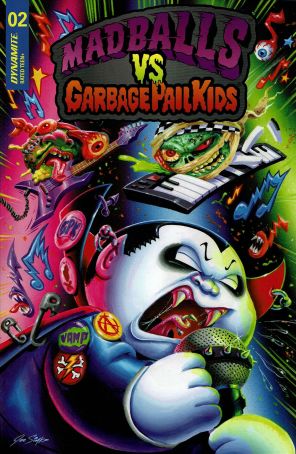 Madballs vs Garbage Pail Kids 2A published by Dynamite with cover art by Joe Simko