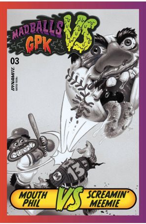 Madballs vs Garbage Pail Kids 3I published by Dynamite with cover art by Joe Simko