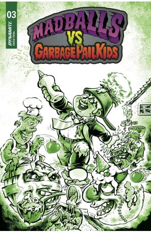 Madballs vs Garbage Pail Kids 3K published by Dynamite with cover art by Jason Crosby