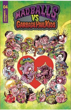 Madballs vs Garbage Pail Kids 4B published by Dynamite with cover art by Jason Crosby