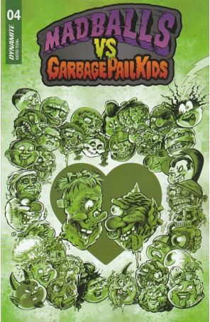 Madballs vs Garbage Pail Kids 4K published by Dynamite with cover art by Jason Crosby
