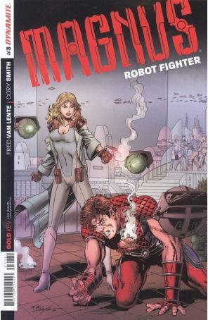 Magnus Robot Fighter (Dynamite Vol. 1) 3E published by Dynamite with cover art by Bob Layton