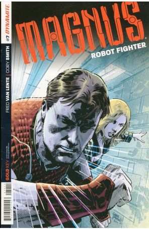 Magnus Robot Fighter (Dynamite Vol. 1) 7 published by Dynamite with cover art by Gabriel Hardman