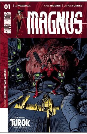 Magnus 1D published by Dynamite with cover art by Daniel Warren Johnson