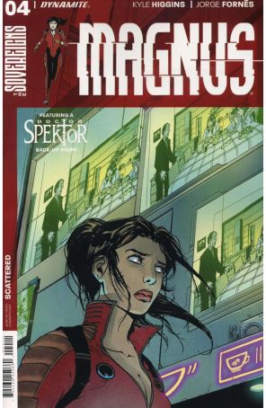 Magnus 4A published by Dynamite with cover art by Giuseppe Camuncoli
