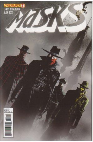 Masks 1B published by Dynamite with cover art by Jae Lee