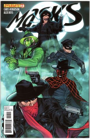 Masks 1C published by Dynamite with cover art by Ardian Syaf