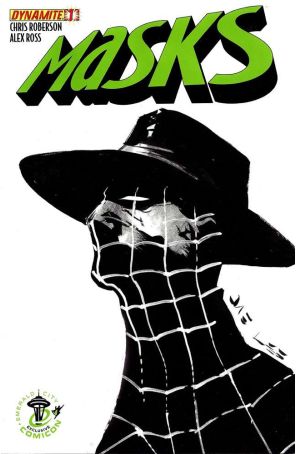 Masks 1M published by Dynamite with cover art by Jae Lee