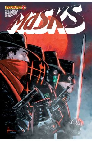 Masks 2D published by Dynamite with cover art by Howard Chaykin