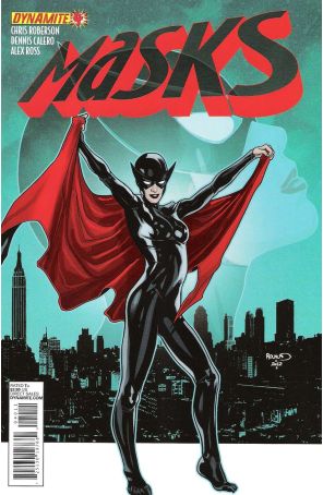 Masks 4D published by Dynamite with cover art by Paul Renaud