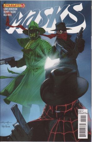 Masks 5B published by Dynamite with cover art by Ardian Syaf