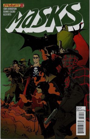 Masks 8H published by Dynamite with cover art by Paul Pope