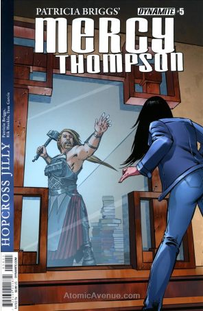 Mercy Thompson (Dynamite) 5 published by Dynamite with cover art by Tom Garcia