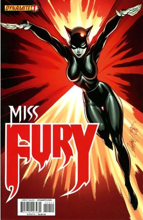 Miss Fury (Dynamite, Vol. 1) 1B published by Dynamite with cover art by J. Scott Campbell