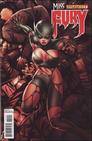Miss Fury (Dynamite, Vol. 1) 1F published by Dynamite with cover art by Alé Garza