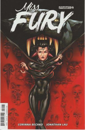 Miss Fury (Dynamite, Vol. 2) 5B published by Dynamite with cover art by Jonathan Lau