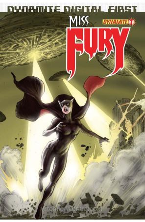 Miss Fury Digital First 1 published by Dynamite with cover art by José Luis