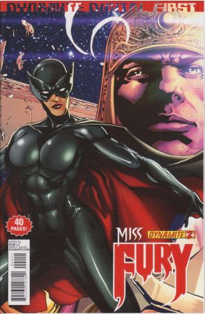 Miss Fury Digital First 2 published by Dynamite with cover art by Fritz Casas