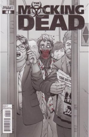 Mocking Dead (Vol. 1) 1A published by Dynamite with cover art by Max Dunbar