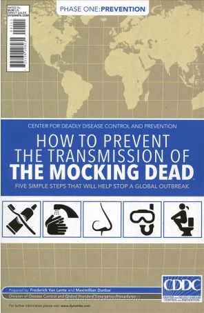Mocking Dead (Vol. 1) 1 published by Dynamite with cover art by Bill Tortolini
