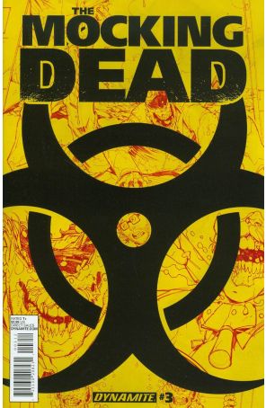 Mocking Dead (Vol. 1) 3 (2nd) published by Dynamite with cover art by Bill Tortolini