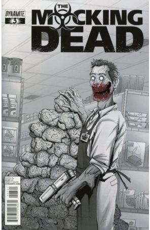 Mocking Dead (Vol. 1) 3A published by Dynamite with cover art by Max Dunbar
