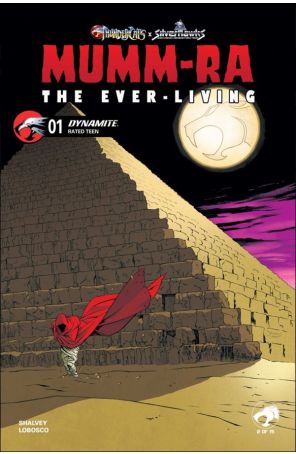 Mumm-Ra the Ever-Living 1J published by Dynamite with cover art by Declan Shalvey