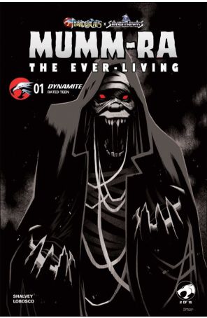 Mumm-Ra the Ever-Living 1K published by Dynamite with cover art by John Amor