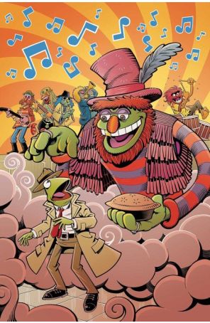 Muppets Noir 3G published by Dynamite with cover art by Roger Langridge
