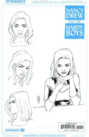 Nancy Drew and the Hardy Boys: The Big Lie 1E published by Dynamite with cover art by Werther Dell’edera