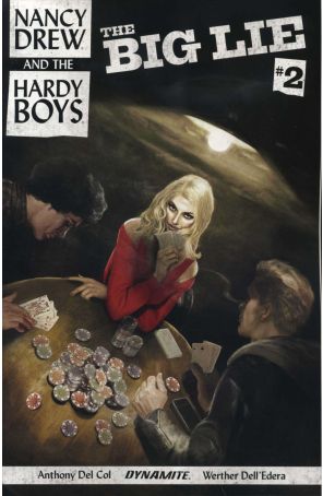 Nancy Drew and the Hardy Boys: The Big Lie 2A published by Dynamite with cover art by Fay Dalton