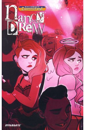 Nancy Drew Holiday Special 2018 published by Dynamite with cover art by Jenn St. Onge