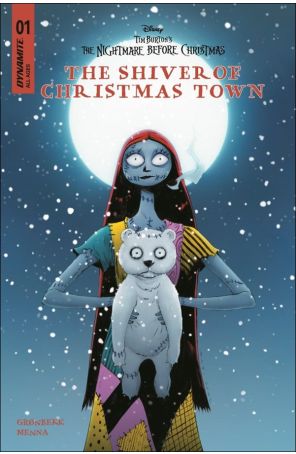 Nightmare Before Christmas: The Shiver of Christmas Town 1A published by Dynamite with cover art by Jae Lee